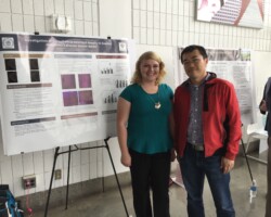 4/26/2017: Stephanie from the University of New Haven spent a year with us, and presented her senior thesis project.