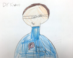 3/12/2018: Thank you Brown Elementary School for the portrait! #SkypeAScientist