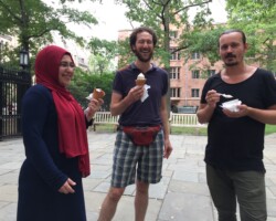 8/21/2019: We had ice cream to say goodbye to Przemyslaw who visited us from Poland.