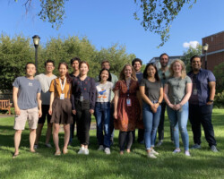 7/30/2021: Farewell ice cream party for Cayla, who will start her PhD program at CUNY!